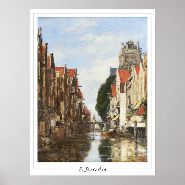 Eugène Boudin Zedign Art Poster #239 (Front)