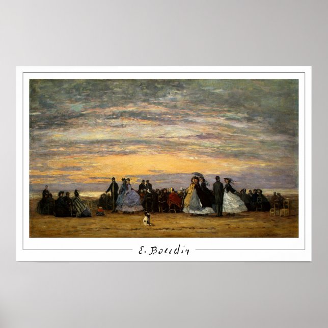 Eugène Boudin Zedign Art Poster #5 (Front)