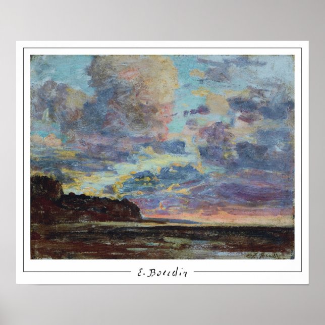 Eugène Boudin Zedign Art Poster #67 (Front)