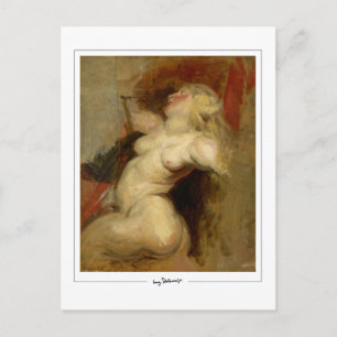 Eugène Delacroix #118 - Fine Art Postcard