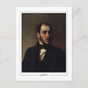 Eugène Delacroix #254 - Fine Art Postcard