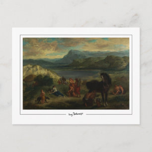 Eugène Delacroix #356 - Fine Art Postcard