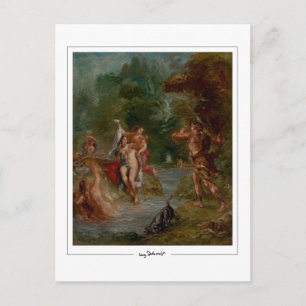 Eugène Delacroix #494 - Fine Art Postcard