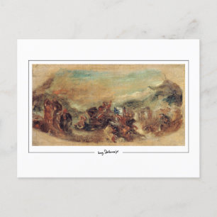 Eugène Delacroix #517 - Fine Art Postcard