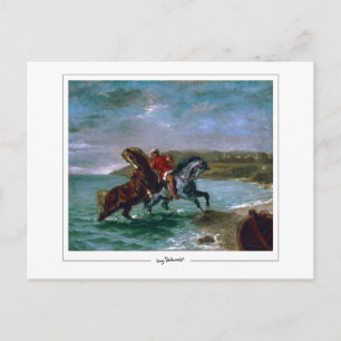 Eugène Delacroix #522 - Fine Art Postcard