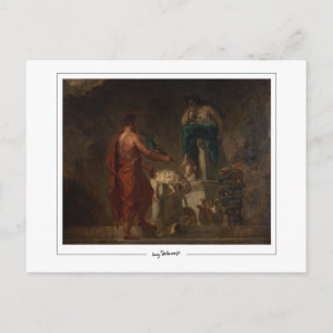 Eugène Delacroix #684 - Fine Art Postcard