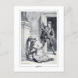 Eugène Delacroix #712 - Fine Art Postcard