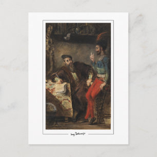Eugène Delacroix #718 - Fine Art Postcard