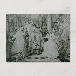 Eugene Delacroix - Le Roy Rene Postcard
