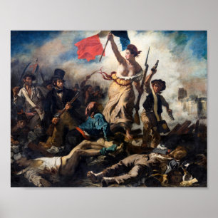 Eugene Delacroix - Liberty Leading The People Poster