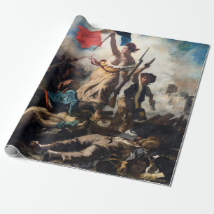 Eugene Delacroix - Liberty Leading The People Wrapping Paper