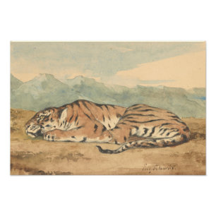 Eugene Delacroix - Royal Tiger Photo Print