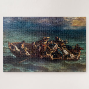 Eugene Delacroix - The Shipwreck of Don Juan Jigsaw Puzzle