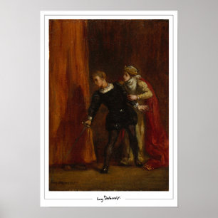 Eugène Delacroix Zedign Art Poster #716