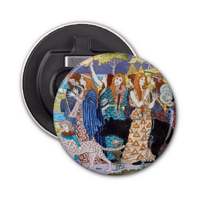 Eugene Grasset - Harmony Decorative Panel Bottle Opener (Front)