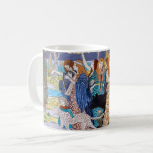 Eugene Grasset - Harmony Decorative Panel Coffee Mug