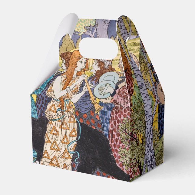 Eugene Grasset - Harmony Decorative Panel Favour Box (Front Side)