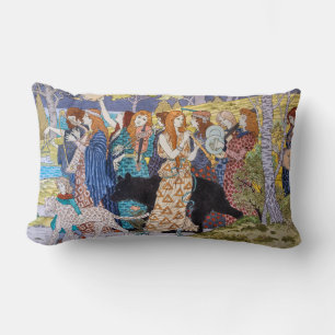 Eugene Grasset - Harmony Decorative Panel Lumbar Cushion