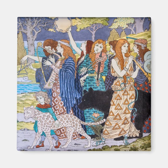 Eugene Grasset - Harmony Decorative Panel Magnet (Front)