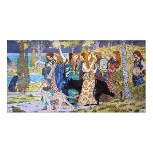 Eugene Grasset - Harmony Decorative Panel Photo Print