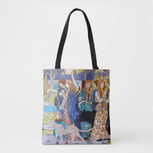 Eugene Grasset - Harmony Decorative Panel Tote Bag