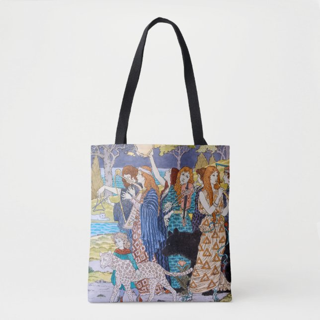 Eugene Grasset - Harmony Decorative Panel Tote Bag (Front)