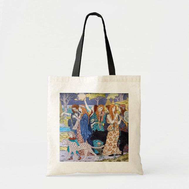 Eugene Grasset - Harmony Decorative Panel Tote Bag (Front)