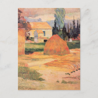 Eugène Henri Paul Gauguin - Farmhouses in Arles Postcard
