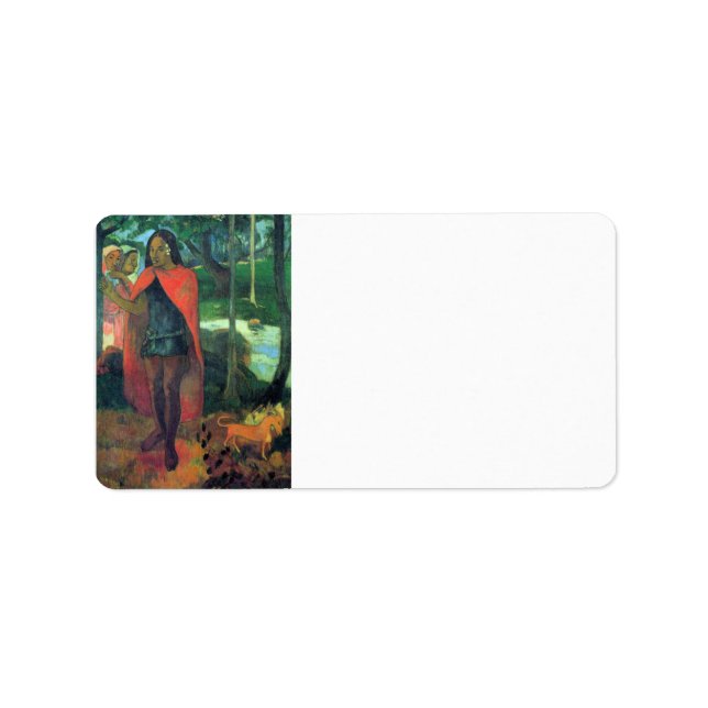 Eugène Henri Paul Gauguin - Wizard of Hiva-Oa Label (Front)