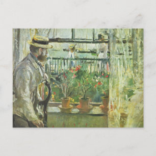 Eugene Manet at the Isle of Wight, Berthe Morisot  Postcard