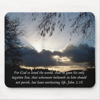 Eugene, OR...John 3:16 Mouse Pad