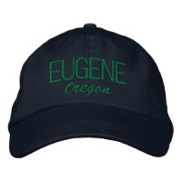 Eugene Oregon Embroidered Hat