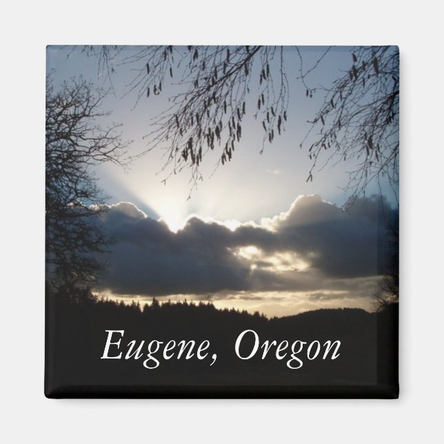 Eugene, Oregon Magnet (Front)