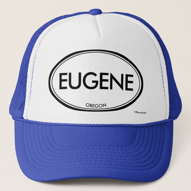 Eugene, Oregon Trucker Hat (Front)