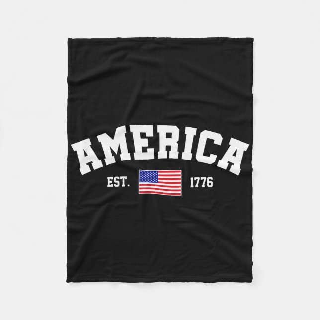 Eugene Oregon Usa  Fleece Blanket (Front)