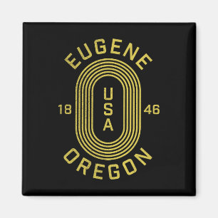 Eugene Oregon Usa Magnet