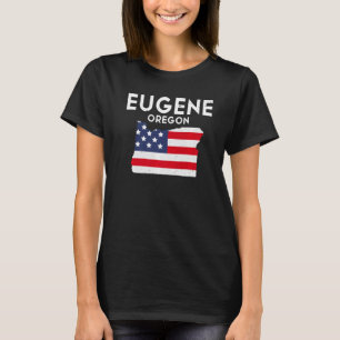Eugene Oregon USA State America Travel Oregonian T-Shirt