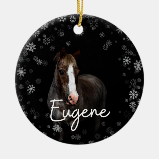 Eugene Ornament (Front)