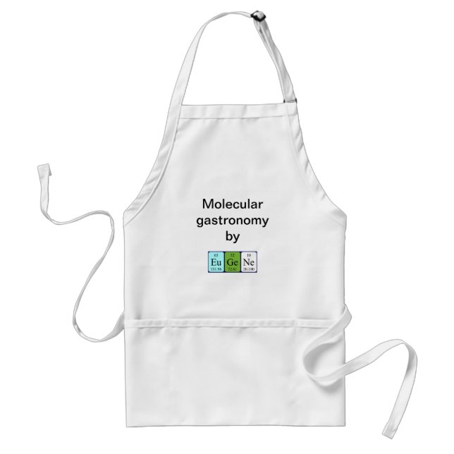 Eugene periodic table name apron (Front)