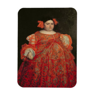 Eugenia Martinez Vallejo, called La Monstrua (oil Magnet