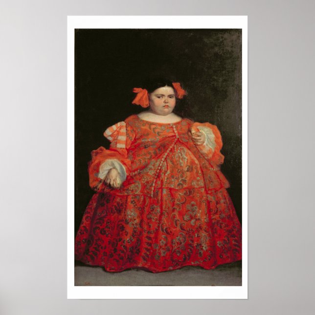 Eugenia Martinez Vallejo, called La Monstrua (oil Poster (Front)