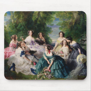 Eugenie Surrounded by her Ladies-in-Waiting Mouse Pad