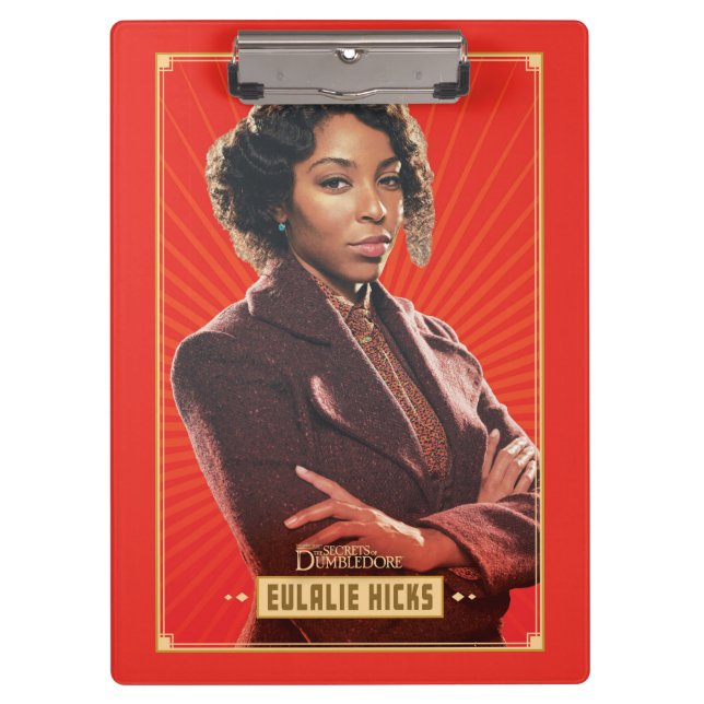 Eulalie Hicks Character Graphic Clipboard (Front)