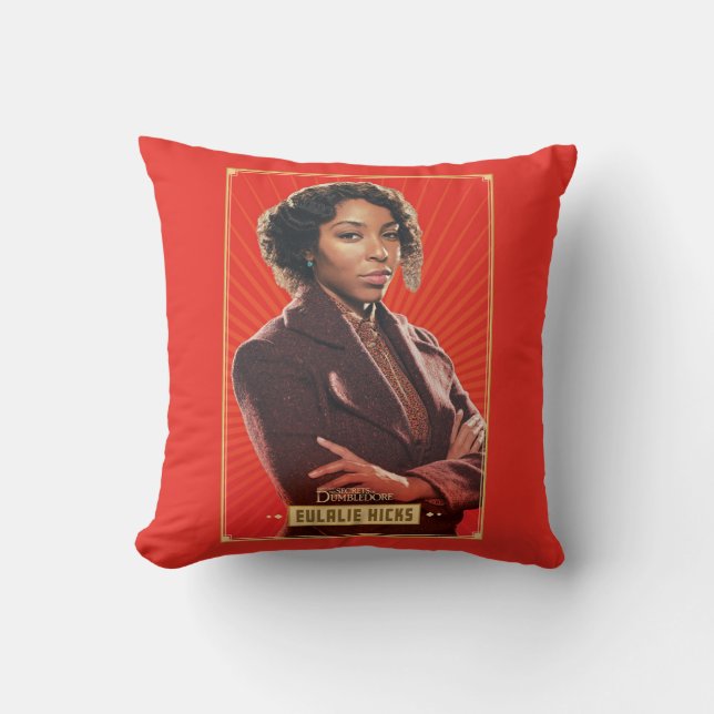 Eulalie Hicks Character Graphic Cushion (Front)