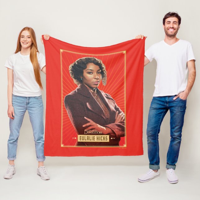 Eulalie Hicks Character Graphic Fleece Blanket (In Situ)