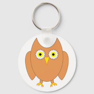 Eule owl key ring