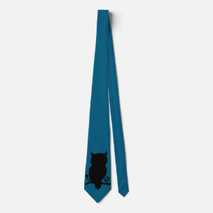 Eule - Scherenschnitt Tie