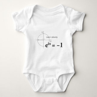 Euler Identity Formula Baby Bodysuit