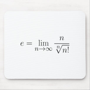 Euler's constant by Stirling's equation Mouse Pad