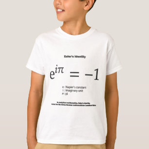 Euler's identity: Euler's formula: mathematics T-Shirt
